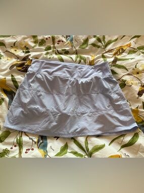 lululemon athletica light lavender performance skirt